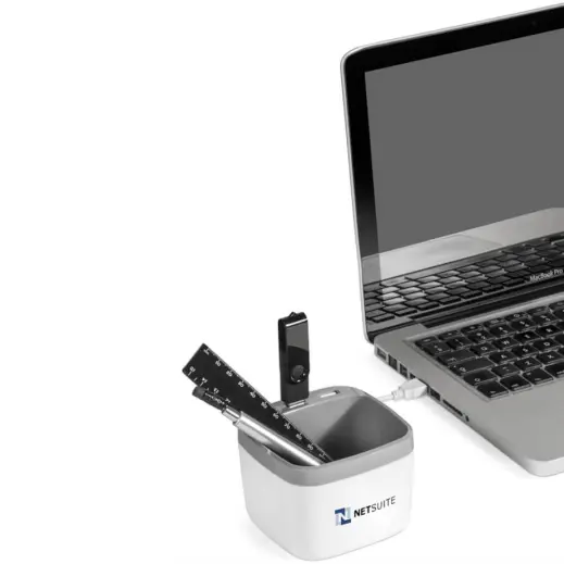 Kubelink Desk Caddy & USB Hub Display